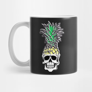 Pineapple Skull Head Combination Vintage Mug